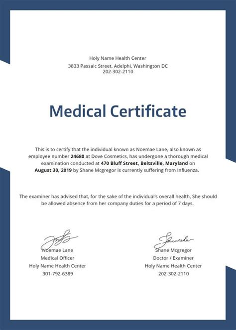 How to Get a Health Certificate .